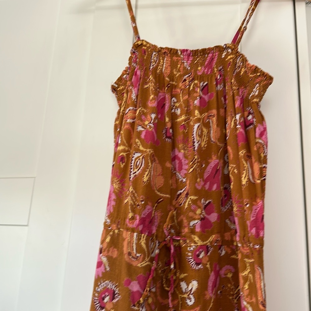 XIRENA floral lightweight jumpsuit